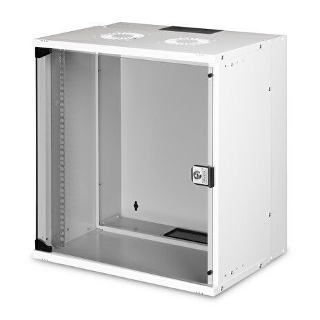 DIGITUS DN-49206 Nástěnná skříň 12U, SOHO PRO, nesmontovaná, 19", 595 x 540 x 400 mm, šedá (RAL 7035)