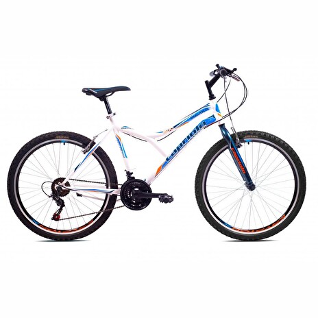 Horské jízdní kolo Capriolo DIAVOLO DX 600 26"/19" bílo/modré