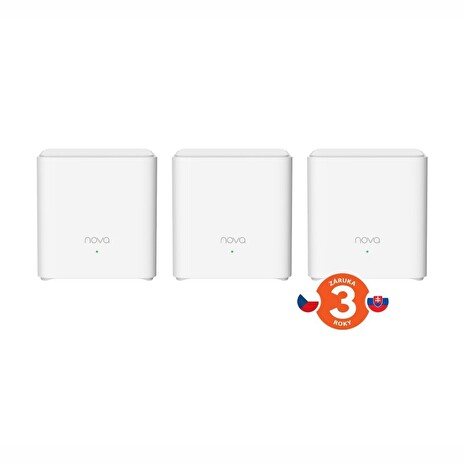 Tenda EX3 (3-pack) - Nova AX1500 WiFi 6 Mesh Router 802.11ax/ac/a/b/g/n, 1500 Mb/s