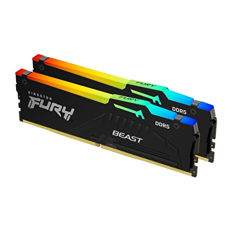 Kingston FURY Beast DDR5 32GB (Kit 2x16GB) 6800MT/s DIMM CL34 RGB XMP