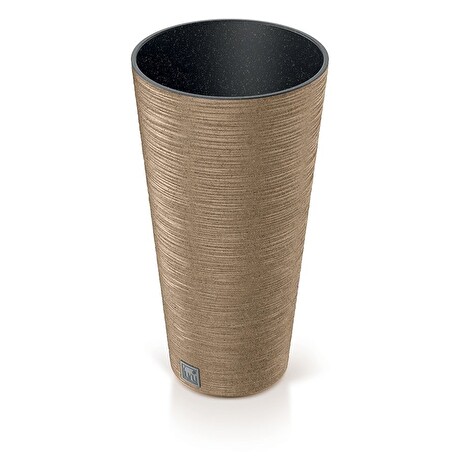 Květináč Prosperplast FURU SLIM ECO WOOD 30 cm naturo