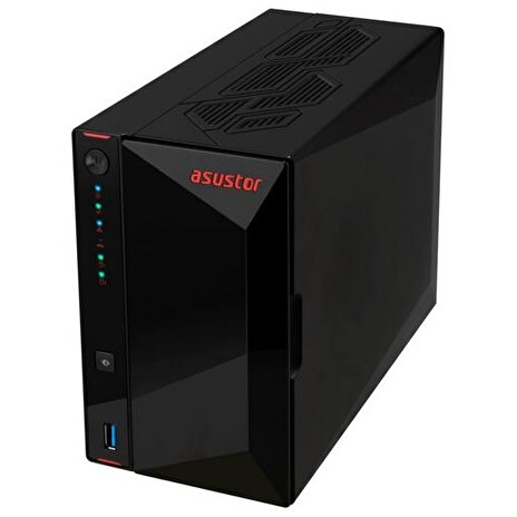 ASUSTOR NIMBUSTOR 2 (AS5402T) datové úložiště NAS, 2× 2,5"/3,5" SATA III, 4× M.2, quad-core 2,0GHz, 4GB DDR4, 2× 2,5GbE LAN, 3× USB 3.1, 1× HDMI