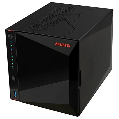 ASUSTOR NIMBUSTOR 4 (AS5404T) datové úložiště NAS, 4× 2,5"/3,5" SATA III, 4× M.2, quad-core 2,0GHz, 4GB DDR4, 2× 2,5GbE LAN, 3× USB 3.1, 1× HDMI