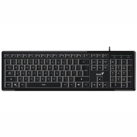 GENIUS Slimstar 820/ Drátová/ podsvícená/ Copilot/ USB/ CZ+SK layout