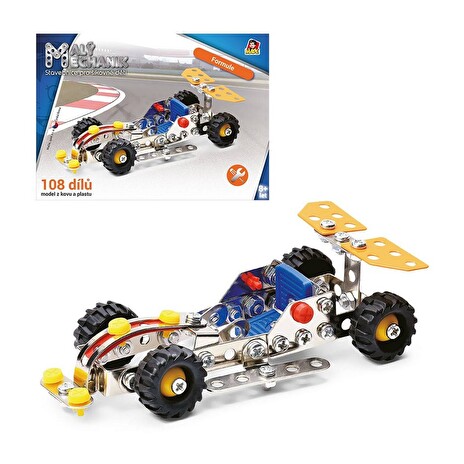 Stavebnice Malý mechanik formule, 108 ks