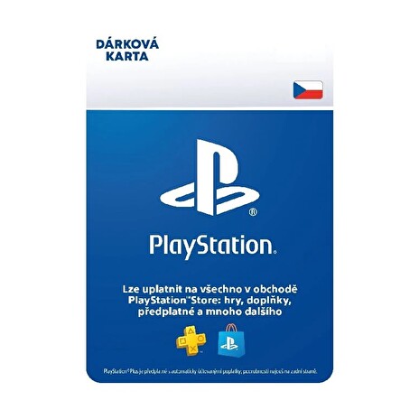 ESD CZ - PlayStation Store el. peněženka - 6000 Kč