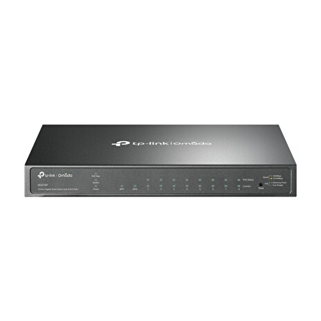 TP-Link TL-SG2210P 8-Port Gigabit desktop Smart Switch, 2xSFP, 802.3af, 53W PoE power supply, OMADA SDN