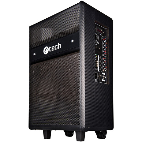 C-TECH repro Impressio Cappella, all-in-one, 100W, přenostný aktivní, DO, 2x mikrofon