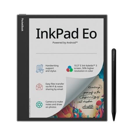 POCKETBOOK 1042 InkPad EO mist grey, šedý, podsvícený dotykový displej