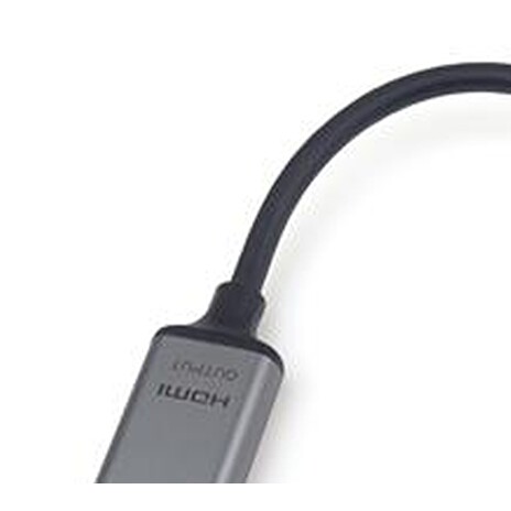 PremiumCord Adaptér USB-C na HDMI rozlišení obrazu 8K@60Hz,4K@144Hz Aluminium 20cm