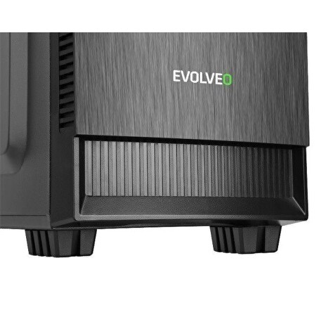 EVOLVEO M1, case mATX, 2x USB2.0 / 1x USB3.0 / 2x 120mm LED / 1x 140mm/ černý