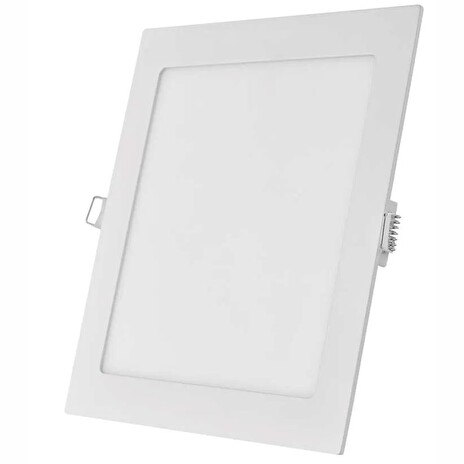 EMOS LED vestavné svítidlo NEXXO, čtvercové, bílé, 18W, teplá bílá