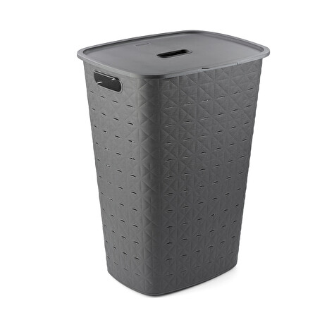 Koš na prádlo Curver Softex 56 l tmavě šedý