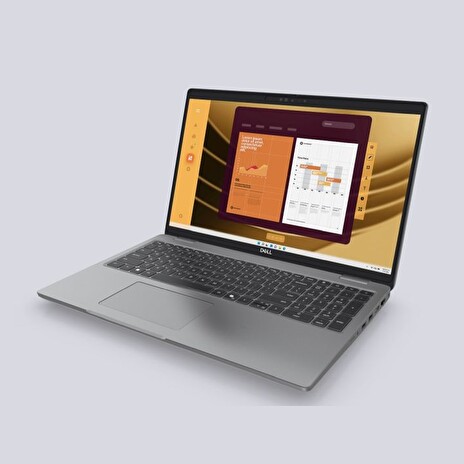 DELL Latitude 5550/i5-1335U/8GB/512GB SSD/15.6" FHD/TB/FPR/Cam/W11P/3Y PS NBD/Šedá