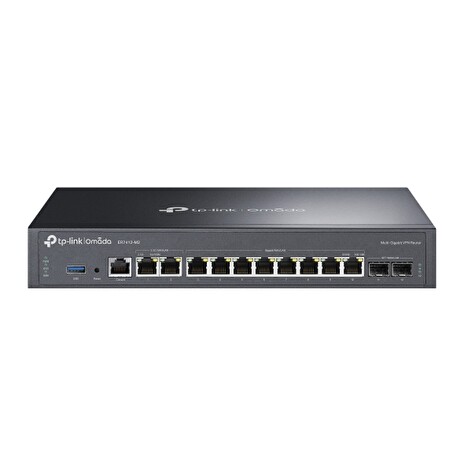 Router TP-Link ER7412-M2 VPN 4x GWAN/Lan, 2x 2.5GWan/Lan, 1x SFP GWAN/LAN, 1x USB, Omáda SDN