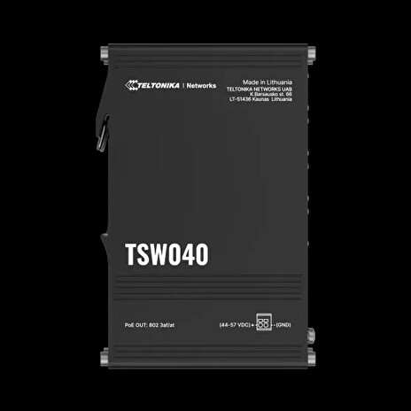 Teltonika Unmanaged PoE+ Switch 8, 10/100 - TSW040