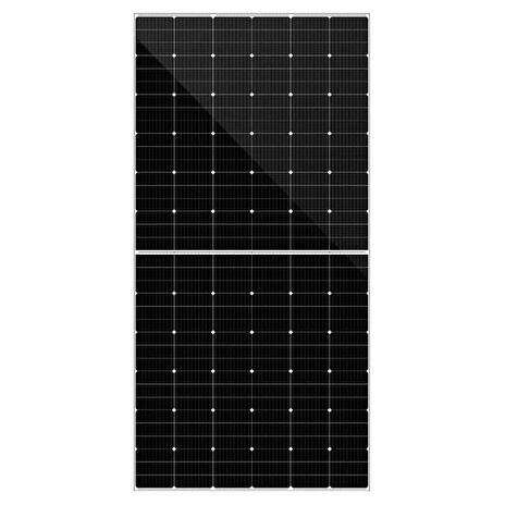 DAH SOLAR DHM-T72x10/FS(BW)-550W - stříbrný rám, 63V, 1/3 cut, bezrámové provedení