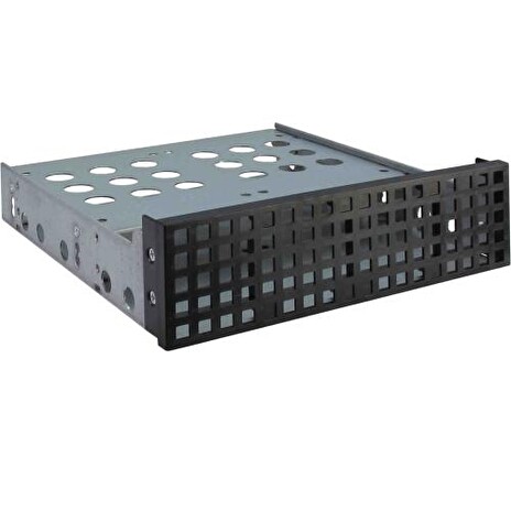 INTER-TECH montážní rámeček pro upevnění 1x3.5"/4x2,5" SSD/HDD do 5,25" pozice