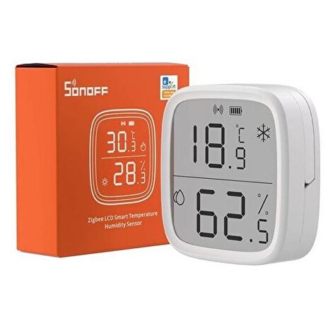 SONOFF SNZB-02D ZigBee Temperature & Humidity Sensor, Senzor teploty a vlhkosti, kompatibilní s eWeLink a Tuya
