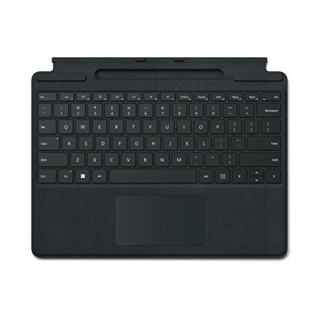 Microsoft Surface Pro Signature Keyboard (Black), Commercial, CZ&SK (potisk)