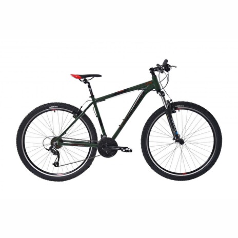 Horské jízdní kolo Capriolo LC 9.1 MTB 29"/21" zeleno-červené 2024