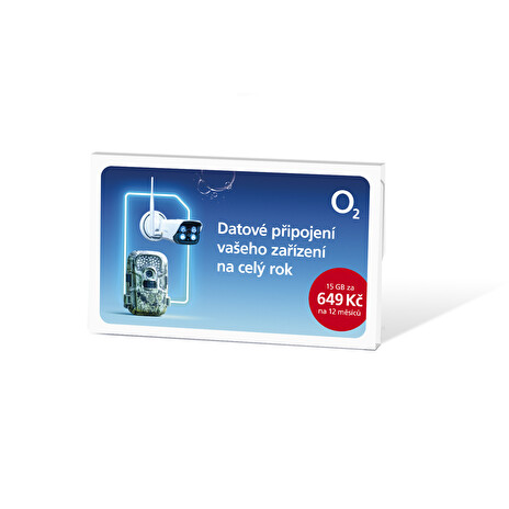 O2 Roční datové připojení 15 GB
