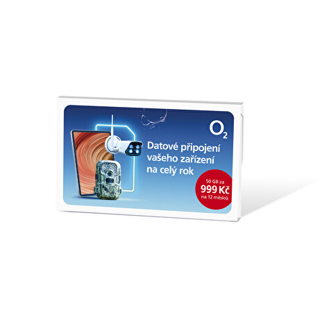 O2 Roční datové připojení 50 GB