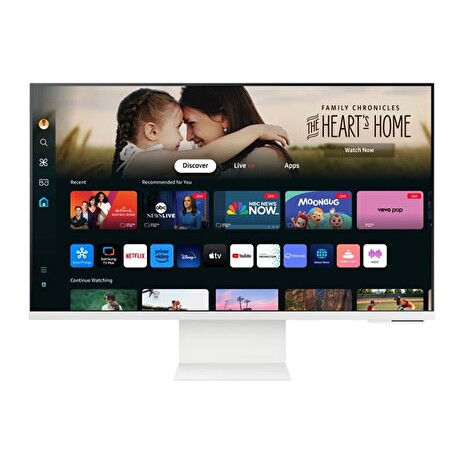 Samsung Smart Monitor/M80D/32"/VA/4K UHD/60Hz/4ms/White/3R