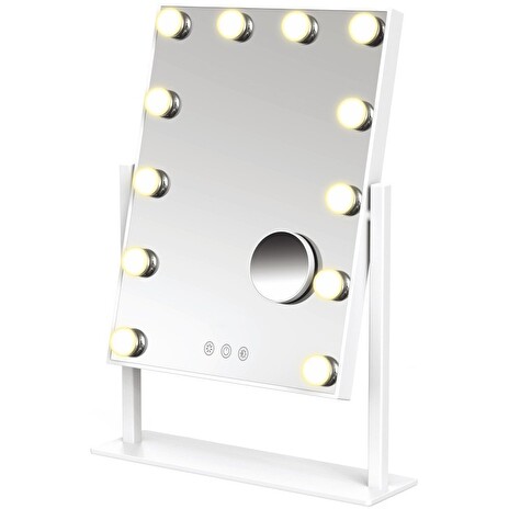IMMAX LED stolní kosmetické zrcadlo MUST HAVE na přísavku, 12W, CCT, teplá až studená bílá