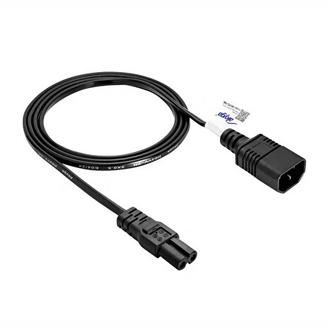 Akyga kabel prodlužovací napájecí k PC, 250V, IEC C7 / C14, 1,5m