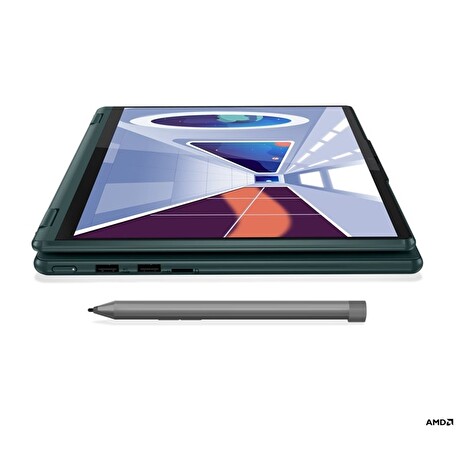 Lenovo YOGA 6 13ABR8 Ryzen 7 7730U/16GB/512GB SSD/13,3"/WUXGA/IPS/300nitů/touch/Pero/FPR/3r-OnSite//WIN 11 Home/zelená