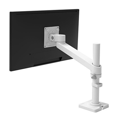Ergotron NX Monitor Arm White, stolní nastavitelné rameno až 34" LCD, pivot, bílá