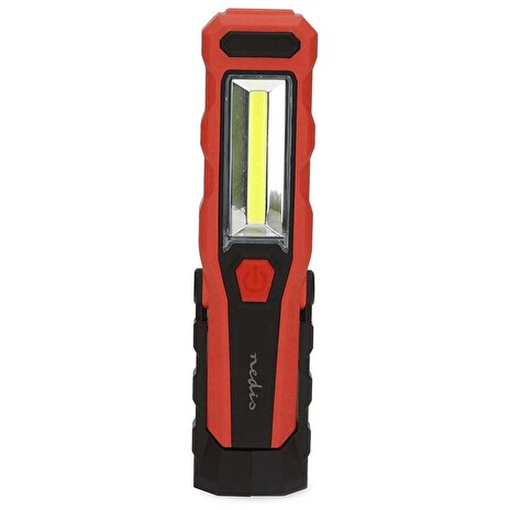 NEDIS pracovní svítilna/ 300 lm/ dosah 20 m/ výdrž 6 h/ napájení z baterie (vestavěná Li-Ion)/ 5 V DC/ 4 W/ USB-C/ černo