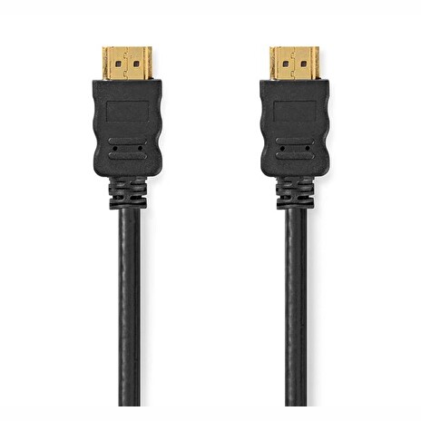 Nedis CVGB34060BK30 - High Speed HDMI Kabel s Ethernetem | Konektor HDMI - HDMI | 4K@60Hz | 3.00 m | Černá