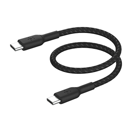 Belkin BOOST CHARGE™ USB-C/USB-C kabel, 15cm, černý - odolný