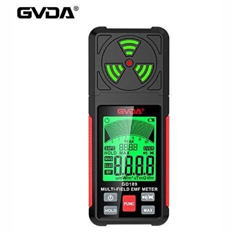 GVDA GD189 Digitální EMF detektor (detektor elektromagnetického pole)