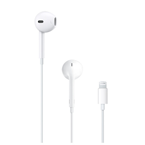 Apple EarPods/Lightning/Drát/Bílá