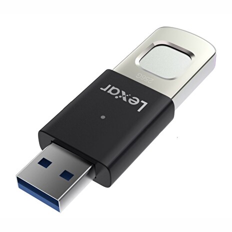 Lexar flash disk 256GB - Fingerprint F35Pro USB 3.2 (čtení/zápis: 400/350MB/s)