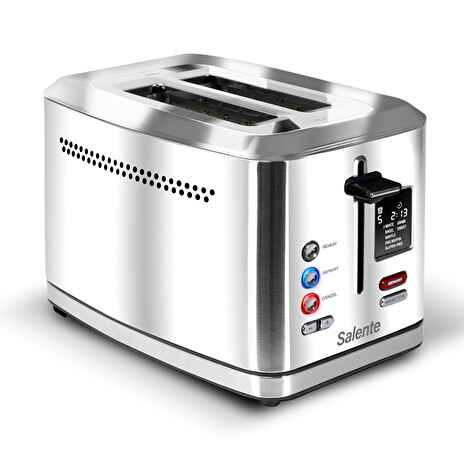 Salente ToastMax topinkovač s digitálním displejem, nerez