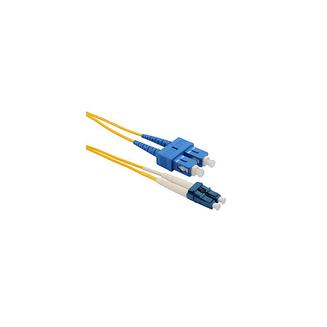 Patch kabel 9/125 LCupc/SCupc SM OS 2m duplex