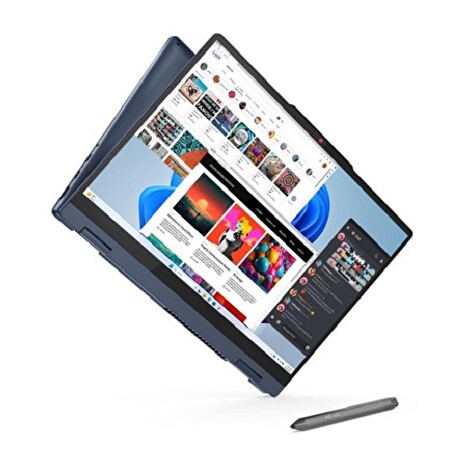 Lenovo IdeaPad 5 2-in-1 14IRH9 Core i7-13620H/16GB/SSD 1TB/14"/WUXGA/OLED/400nitů/60Hz/touch/Pero/FPR/WIN11 Home/modrá