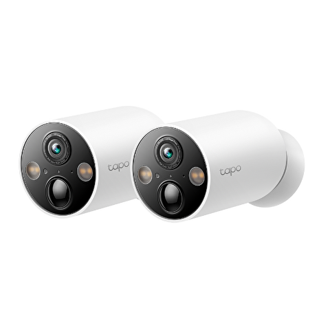 TP-Link Tapo C425(2-pack) - Venkovní IP kamerový set na baterii, WiFi, 4MP ( 2560 x 1440 px ) 150°, ONVIF Starlight
