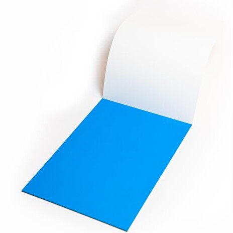 SYMBIO elektrostatické popisovatelné fólie Symbioflipcharts/ 500x700 mm/ modré/ 25 pack
