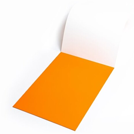 SYMBIO elektrostatické popisovatelné fólie Symbioflipcharts/ 500x700 mm/ oranžové/ 25 pack