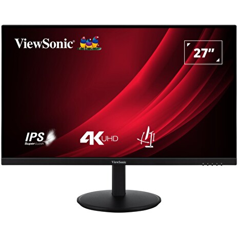 ViewSonic VG2708-4K / 27"/ IPS/ 16:9/ 3840x2160/ 4ms/ 360cd/m2/ DP/ HDMI/ PIVOT /výškově nastavitelný