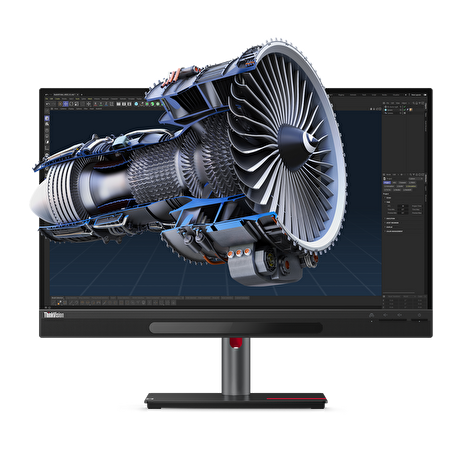 Lenovo ThinkVision/27 3D/27"/IPS/4K UHD/60Hz/4ms/Black/3RNBD