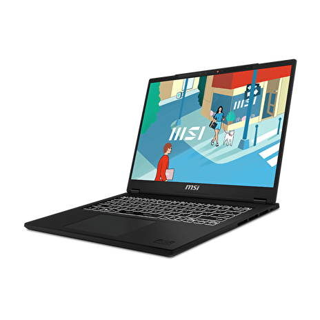 MSI Modern 14 H D13MG-223CZ/i7-13620H/16GB/1TB SSD/Intel UHD Gr./14" FHD+ IPS/Win 11 Home/ černá/ anniversary příslušenství v bale