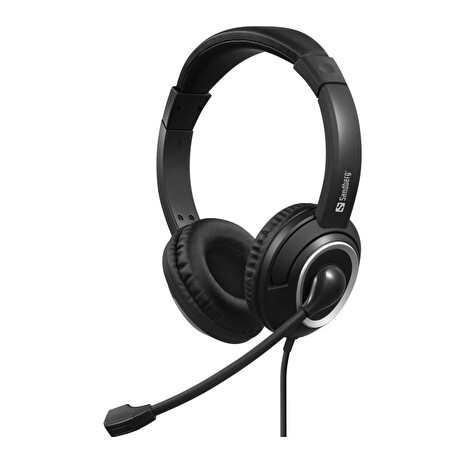 Sandberg PC sluchátka USB-C Chat Headset