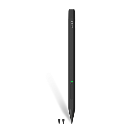 MSI Pen II, stylus s grafitovou špičkou, magnetický, 3 tlačítka, černá