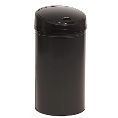 Odpadkový koš Banquet bezdotykový Senzo 60 l, kulatý, černý